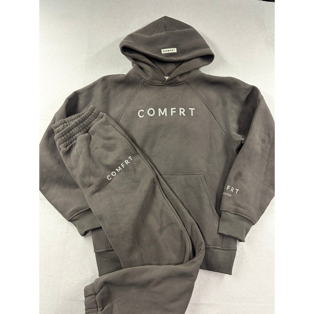 Comfort Women’s Oversized Hoodie Sweatpants Cozy Soft Jumpsuit Set Bundle
